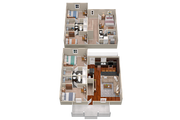 E2 Cottage Terrace: 5 BD | 5BA | 1834 SF