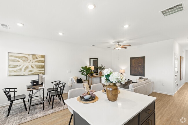 Eberly - 3BR, 2.5BA - 1,378SF - Living Room