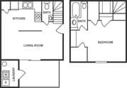 One Bedroom Studio