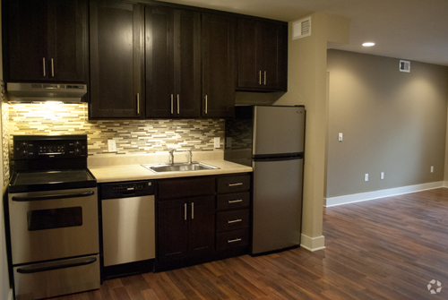 European Kitchens - The Oaks at Midtown Rental