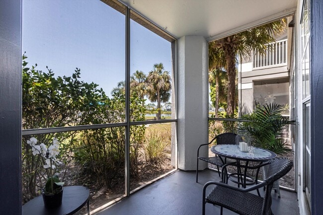 Screened in patio