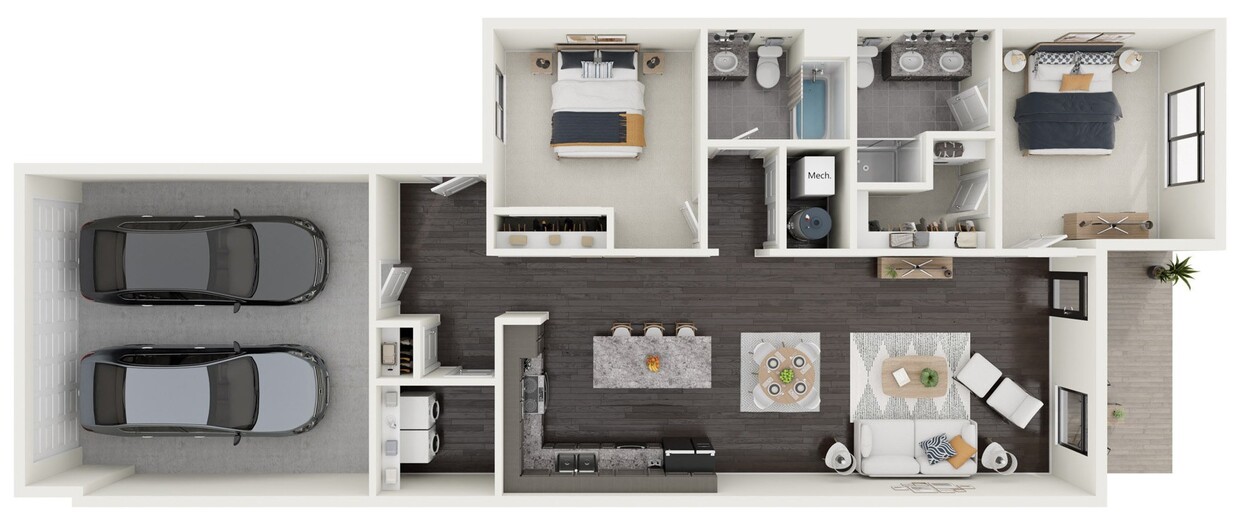 Floor Plan - Aspen - Ranch
