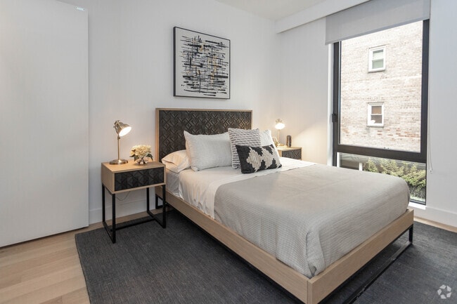 1BR,1BA -667SF - Bedroom