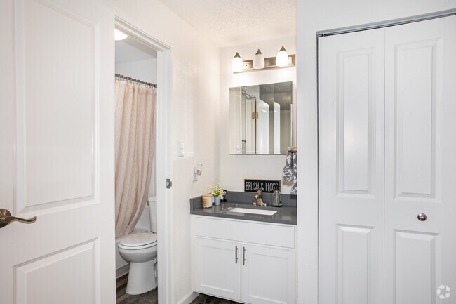 1BR, 1BA - 550SF - Bathroom