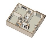 2BR/1BA