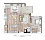 Opus (Balcony in select units)