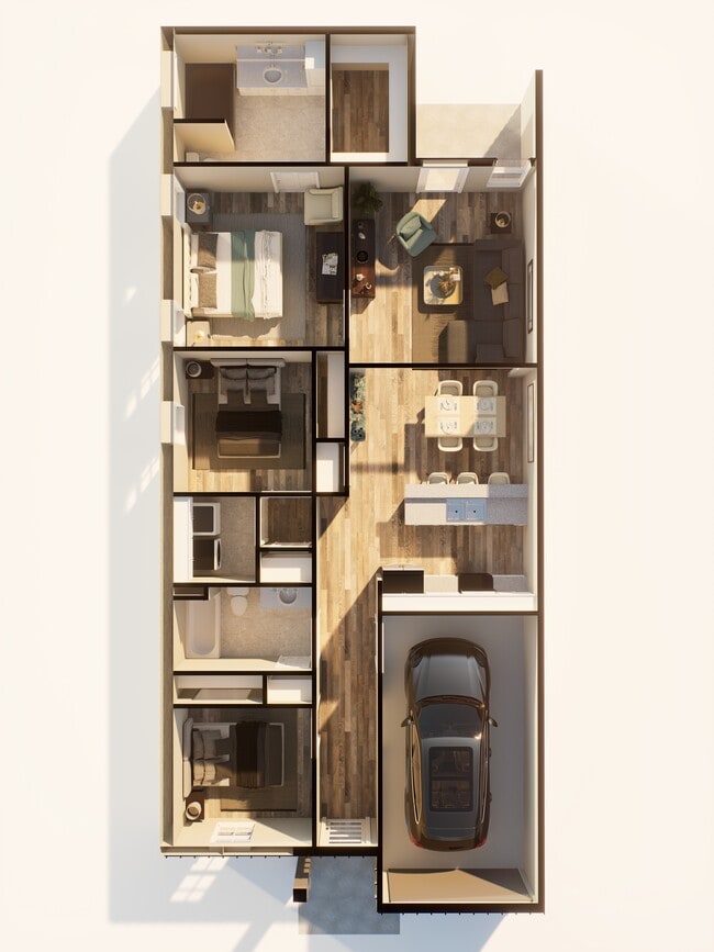 3-Bedroom Floor Plan - 355 Highway 30