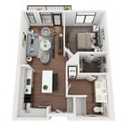 Peninsula ADA floor plan Waterford Bay