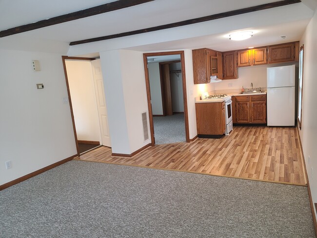 Living room and kitchen - 137 Long Hill Ave