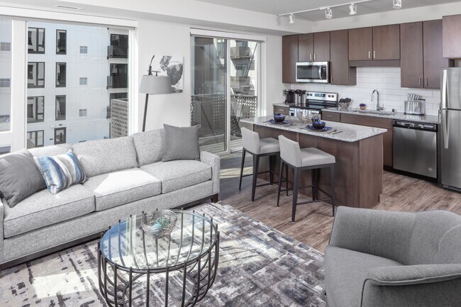 Kitchen & Living Area