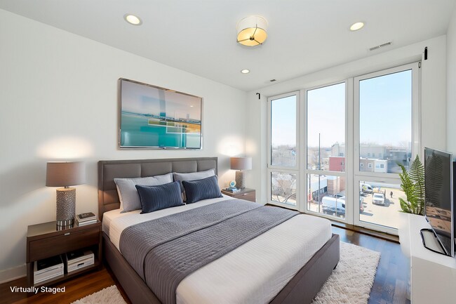 Staged Bedroom
