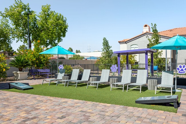 Enjoy the outdoors with neighbors and friends.