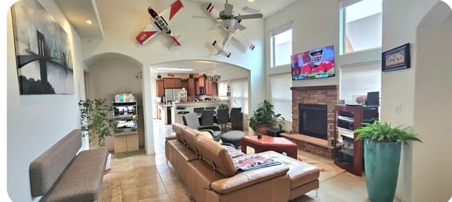 Living foom/Theater - 5924 Mafraq Ave NW House