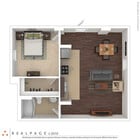 Phillips Luxury Apartments 1B1Ba 689