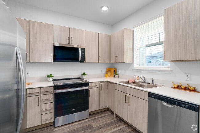 3BR, 2BA - 1,255SF - Kitchen