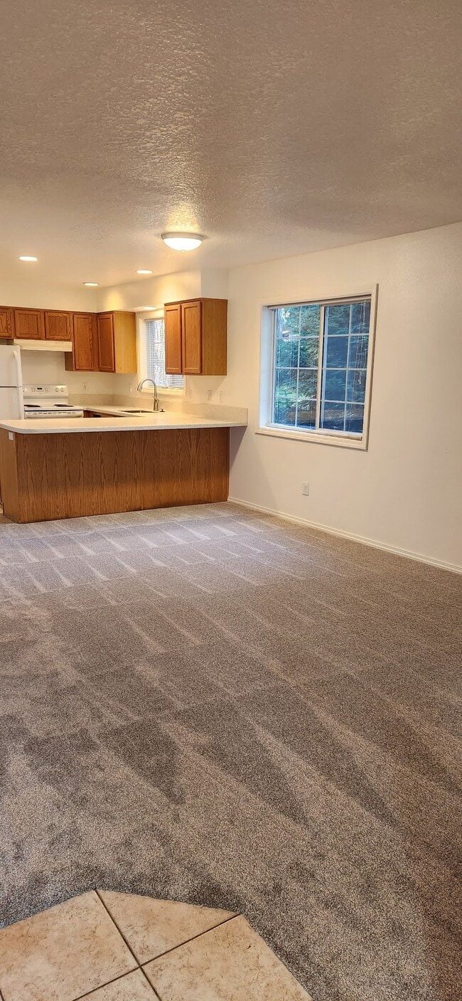 Living room with new carpet - 12331 SE Whitcomb Dr. Unit #2