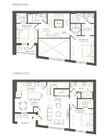 Townhome floor plan The Miles