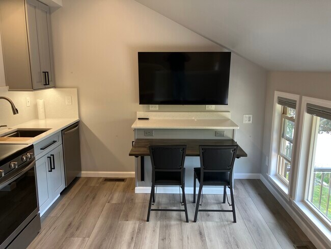 55” TV Included