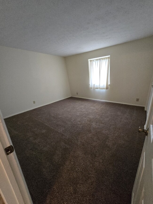 Bedroom from door way view