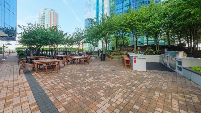 Outdoor Lounge with Grilling Area