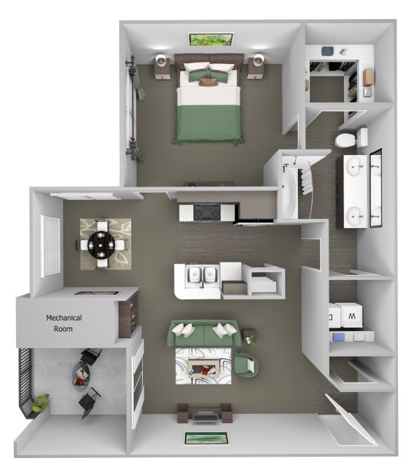 Floor Plan - A2 (Pearl)
