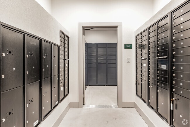 Mail Room & Package Lockers