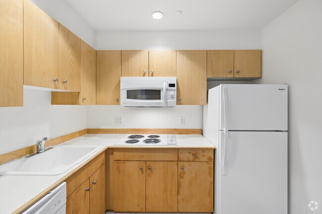 1BR, 1BA - 528SF - Kitchen