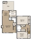 WOC Floor Plan Two-Bed,-One+Half-Bath-TH-1000-SqFt.jpg