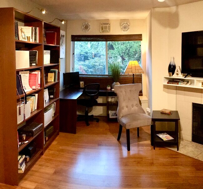 Library and Home Office view