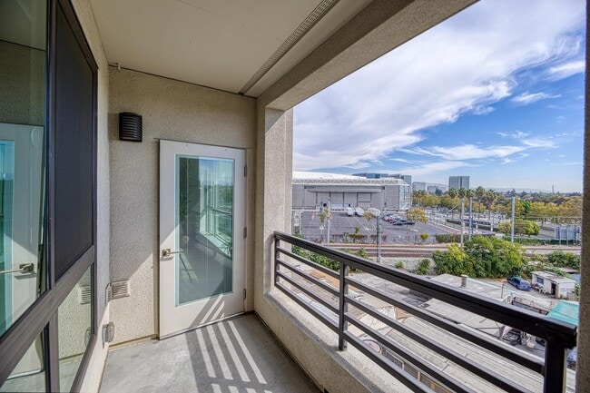 Private balcony with open-air space and views that bring natural light and fresh surroundings into your home.