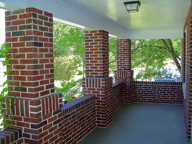 Balcony looking East - 3723 Henrico St Apartments Unit #2