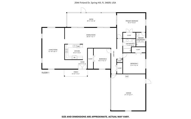 Photo - Updated 3-Bed, 2-Bath Home on ½-Acre Corner Lot with 2-Car Garage | Move-In Ready
