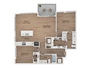 B6 floor plan Chamberlain House