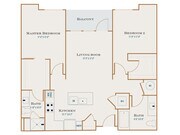 Plano de planta B2 The Henry