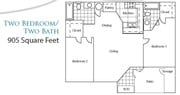 2BR/2BA