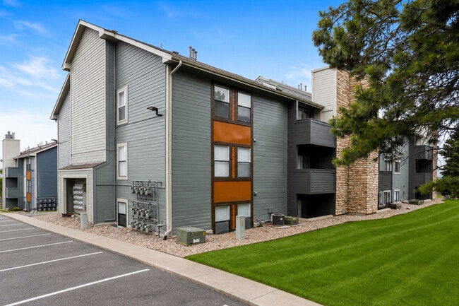 Exterior of Buildings at Hilltop View Apartments