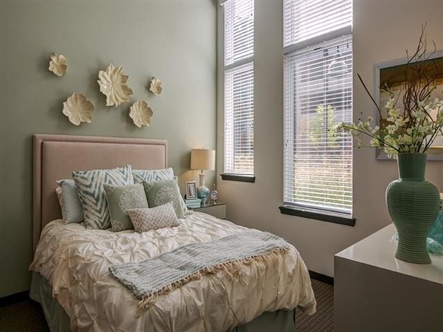 Large Bedroom with Tall Ceilings