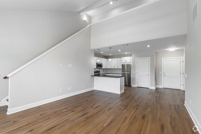 2BR, 2BA B6 - 1,248SF - Living Room