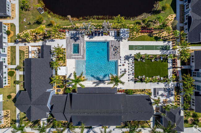 Aerial - The Sophia Luxury Villas Rental