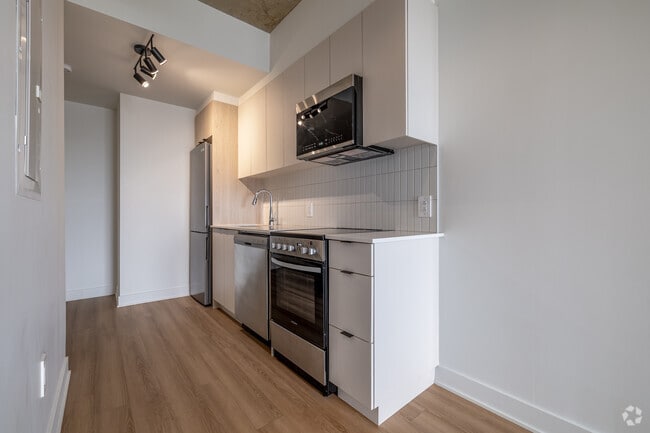 Studio - 464SF - Kitchen - Anima