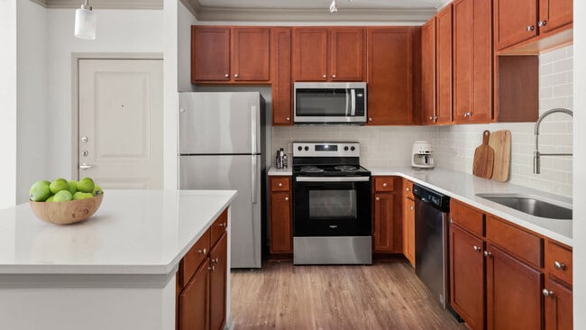 Kitchen with Stainless Steel Appliances