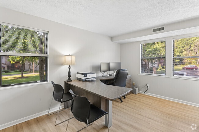 1BR, 1BA - 680SF - Bedroom - Brookside Commons