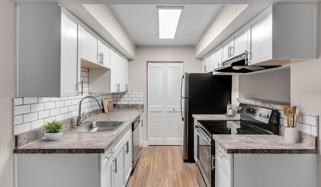 Cook, dine, and gather in a stylish kitchen space.