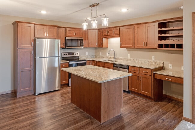 2BR, 2BA - 1088 SF - Wildflower Terrace III