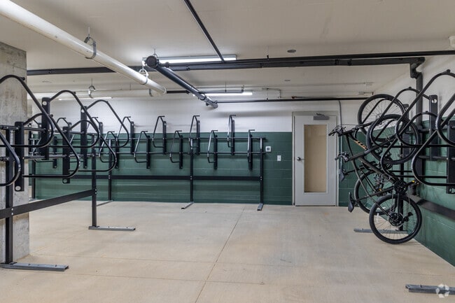 Secured Bike Storage