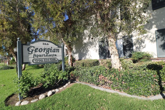 Exterior Sign - GEORGIAN Apartments