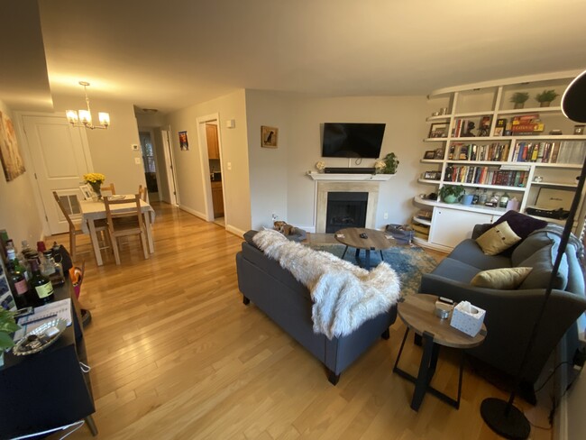 Living room from entry way - 43 14th St NE Condo