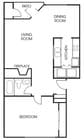 1BR/1BA