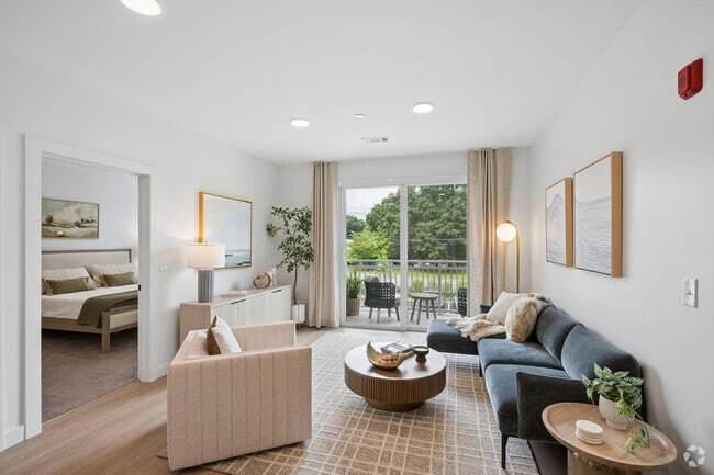 2BR, 2BA - 1,155SF - Living Room