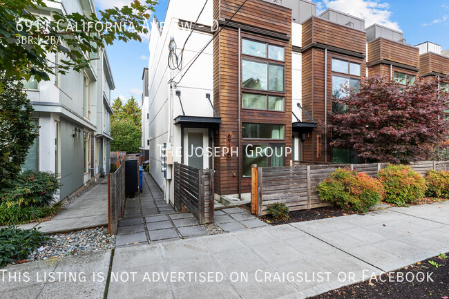 Beautiful 3 bed in West Seattle w/rooftop ... - Beautiful 3 bed in West Seattle w/rooftop ... House